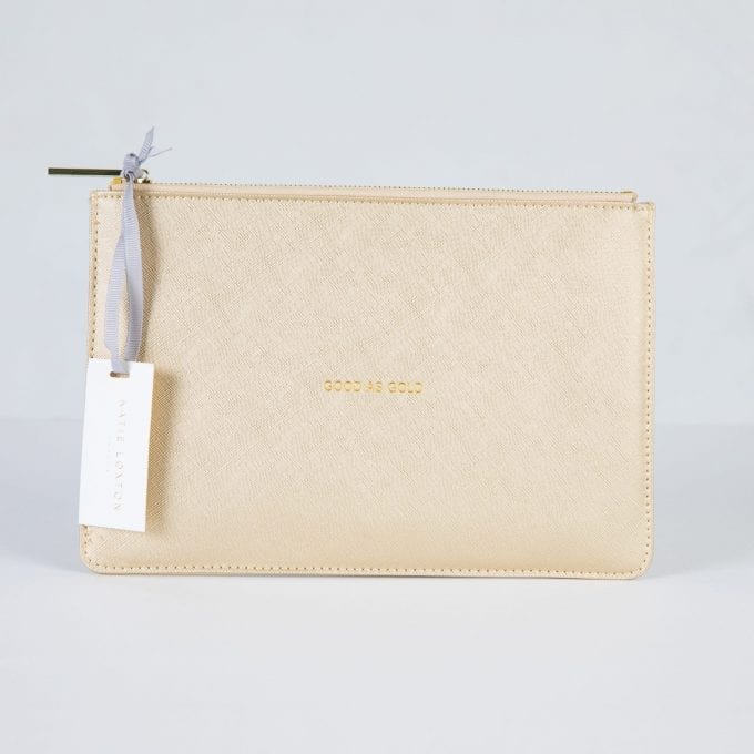 Katie Loxton Good as Gold Perfect Pouch