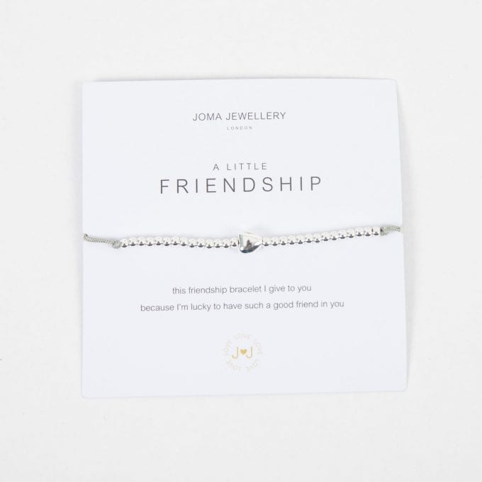 Joma Jewellery Grey Friendship Bracelet